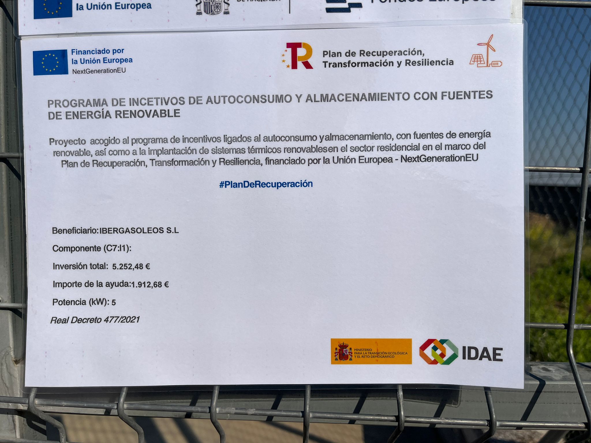 autoconsumo ibergasoleos